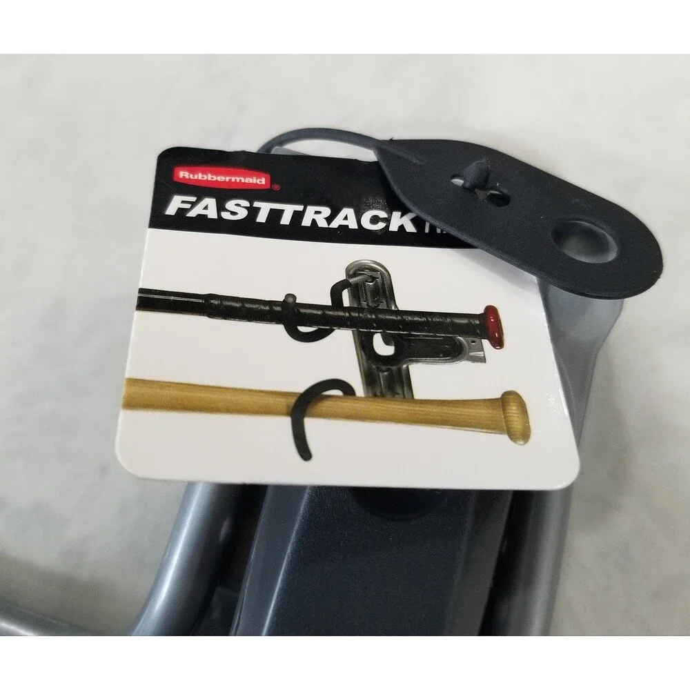 Rubbermaid fasttrack double hook nwt